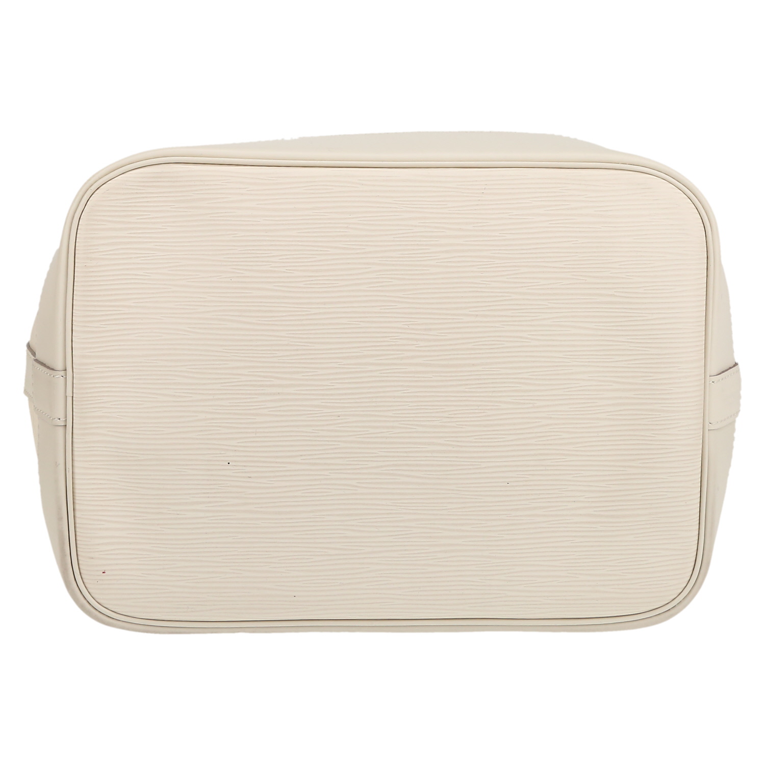 Bolso Cabás Louis Vuitton  Grand Noé en cuero Epi blanco - Detail D4