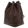 Louis Vuitton  Grand Noé large model  shopping bag  in brown epi leather - Detail D5 thumbnail