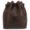 Louis Vuitton  Grand Noé large model  shopping bag  in brown epi leather - Detail D7 thumbnail