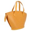 Louis Vuitton  Saint Jacques handbag  in yellow epi leather - Detail D6 thumbnail