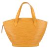 Louis Vuitton  Saint Jacques handbag  in yellow epi leather - Detail D7 thumbnail