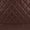 Chanel  Vintage handbag  in brown quilted leather - Detail D1 thumbnail
