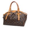 Louis Vuitton  Tivoli handbag  in brown monogram canvas  and natural leather - 00pp thumbnail