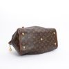 Borsa Louis Vuitton  Tivoli in tela monogram marrone e pelle naturale - Detail D4 thumbnail