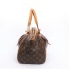 Louis Vuitton  Tivoli handbag  in brown monogram canvas  and natural leather - Detail D5 thumbnail