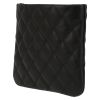 Bolso de mano Chanel  Pochette en cuero acolchado negro - Detail D5 thumbnail