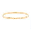 Cartier Love small model bracelet in yellow gold, size 17 - 00pp thumbnail