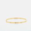 Cartier Love small model bracelet in yellow gold, size 17 - 360 thumbnail