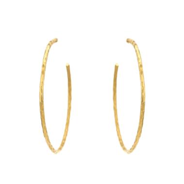 Tiffany & Co Paloma Picasso hoop earrings in yellow gold