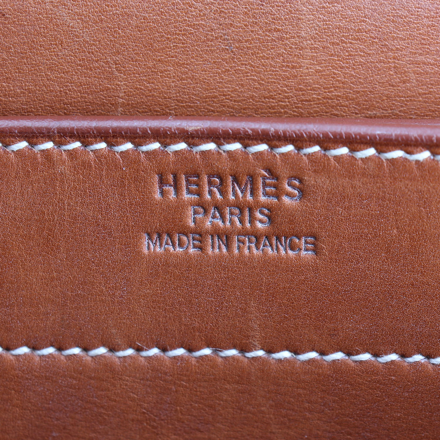 Porte-documents Hermès  Sac à dépêches en cuir Barénia - Detail D3