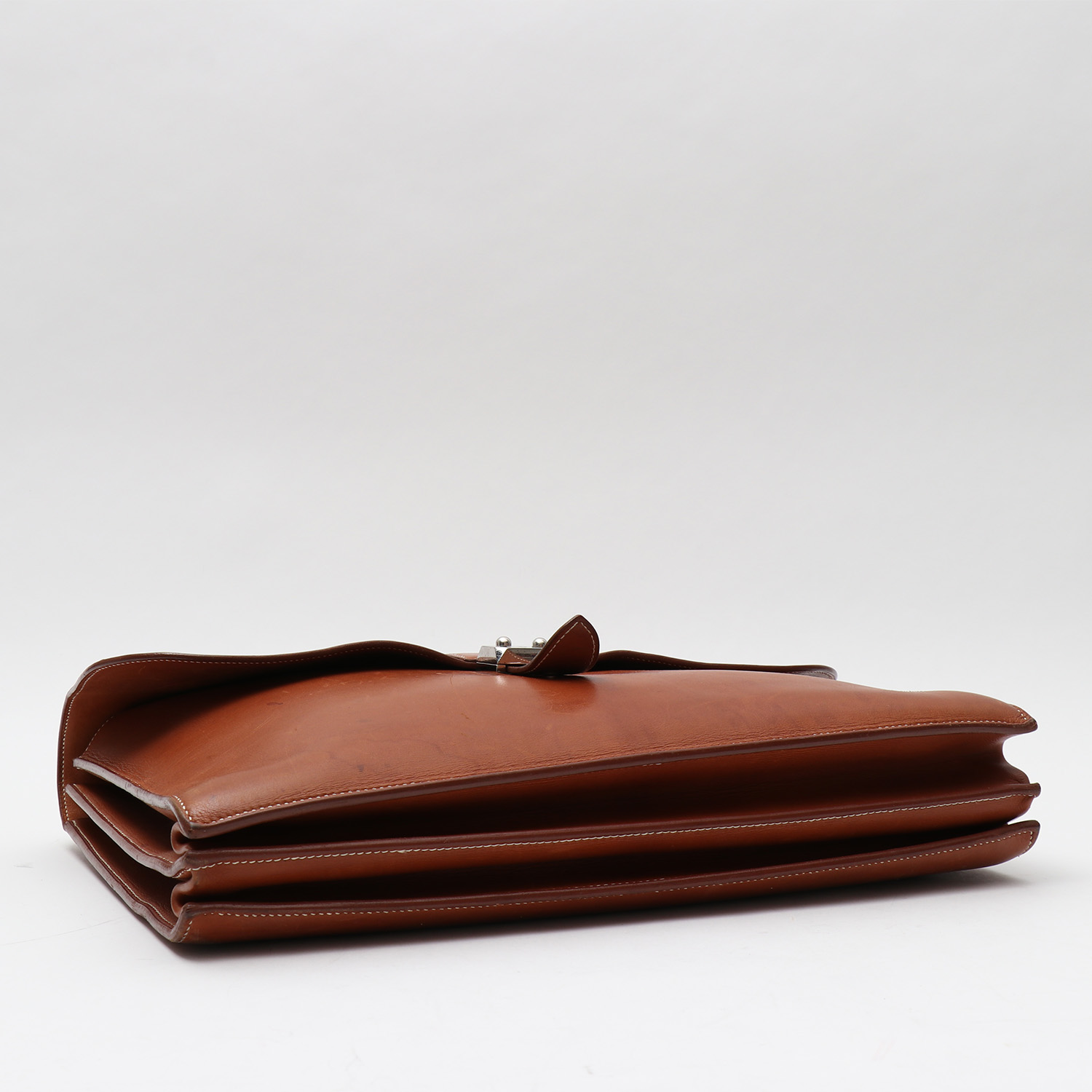 Borsa portadocumenti Hermès  Sac à dépêches in pelle Barenia - Detail D4