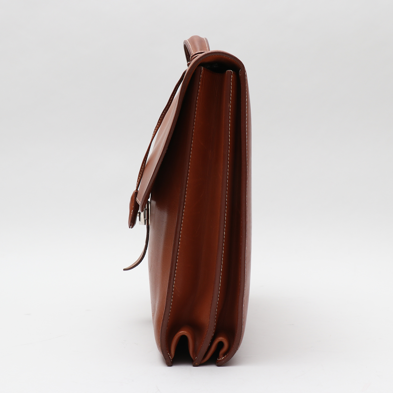 Porta-documentos Hermès  Sac à dépêches en cuero Barenia - Detail D5