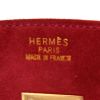 Bolso de mano Hermès  Birkin 35 cm en cuero de ternero doblis color frambuesa - Detail D2 thumbnail