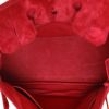 Bolso de mano Hermès  Birkin 35 cm en cuero de ternero doblis color frambuesa - Detail D3 thumbnail