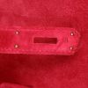 Sac à main Hermès  Birkin 35 cm en veau doblis rose-framboise écrasée - Detail D4 thumbnail