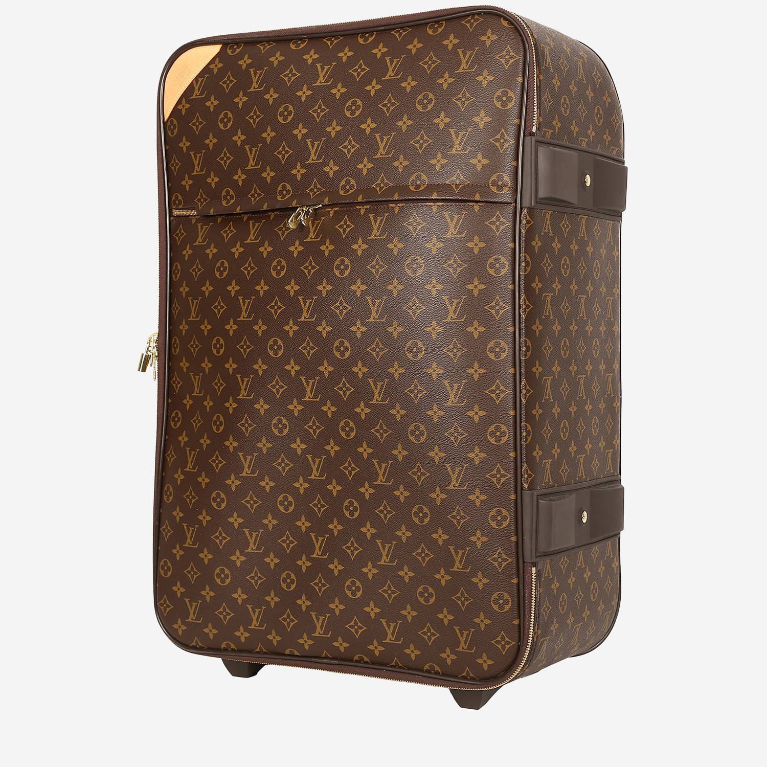 Louis Vuitton  Pégase Légère suitcase  in brown monogram canvas  and brown leather