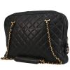 Sac porté épaule Chanel  Vintage Shopping en cuir matelassé noir - 00pp thumbnail