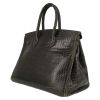 Hermès  Birkin 35 cm handbag  in anthracite grey porosus crocodile - Detail D5 thumbnail