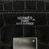 Bolso de mano Hermès  Birkin 35 cm en cocodrilo porosus gris antracita - Detail D9 thumbnail