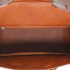 Bolso de mano Hermès  Birkin 35 cm en cocodrilo porosus marrón - Detail D8 thumbnail