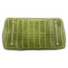 Borsa Hermès  Birkin 35 cm in coccodrillo marino verde anice - Detail D4 thumbnail