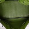 Hermès  Birkin 35 cm handbag  in anise green porosus crocodile - Detail D8 thumbnail
