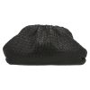Bottega Veneta  Pouch handbag/clutch  in black intrecciato leather - Detail D2 thumbnail