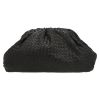 Bottega Veneta  Pouch handbag/clutch  in black intrecciato leather - Detail D7 thumbnail