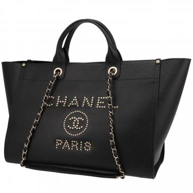 Chanel Deauville Canvas Tote Bag Reference Guide
