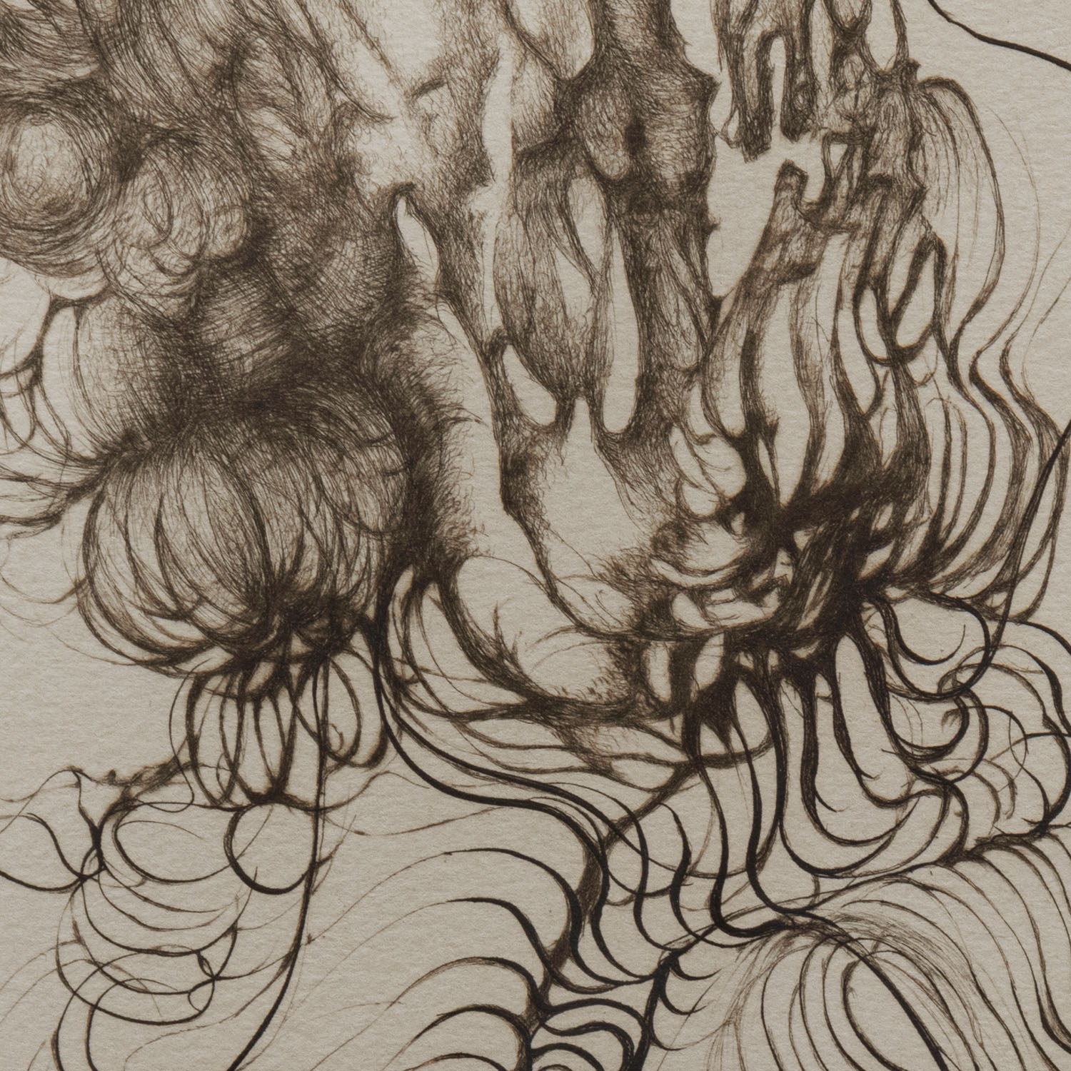 Hans Bellmer (1902-1975), Anthropomorphe sur un lit - Detail D1
