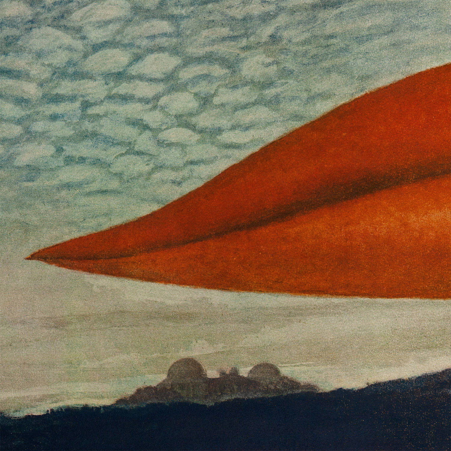 Man Ray (1890-1976), À l’heure de l'observatoire - Les amoureux - 1970 - Detail D1