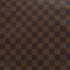 Louis Vuitton  Musette shoulder bag  in ebene damier canvas  and brown - Detail D1 thumbnail