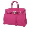Bolso de mano Hermès  Birkin 35 cm en cuero togo rosa Tosca - 00pp thumbnail