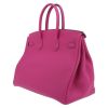 Borsa Hermès  Birkin 35 cm in pelle togo rosa Tosca - Detail D5 thumbnail