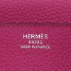 Borsa Hermès  Birkin 35 cm in pelle togo rosa Tosca - Detail D9 thumbnail