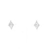 Paire de boucles d'oreilles De Beers  en or blanc et diamants - 360 thumbnail