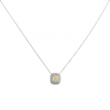 Collar Tiffany 
Co Soleste de platino y diamantes