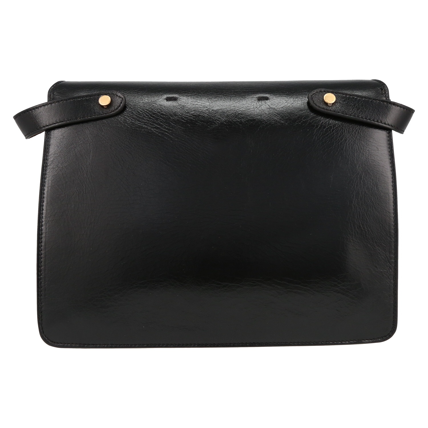 Fendi  Kan U handbag  in black leather - Detail D7