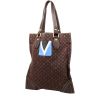 Bolso de mano Louis Vuitton   en lona Monogram marrón y cuero marrón - 00pp thumbnail