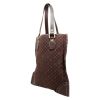 Bolso de mano Louis Vuitton   en lona Monogram marrón y cuero marrón - Detail D5 thumbnail