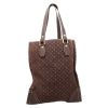 Louis Vuitton   handbag  in brown monogram canvas  and brown leather - Detail D7 thumbnail