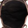 Bolso de mano Louis Vuitton   en lona Monogram marrón y cuero marrón - Detail D8 thumbnail