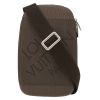 Louis Vuitton  Geant Mage shoulder bag  in taupe canvas  and natural leather - Detail D2 thumbnail