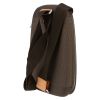 Borsa a tracolla Louis Vuitton  Geant Mage in tela color talpa e pelle naturale - Detail D5 thumbnail