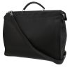 Fendi  Peekaboo Selleria large model  bag  in black grained leather - 00pp thumbnail