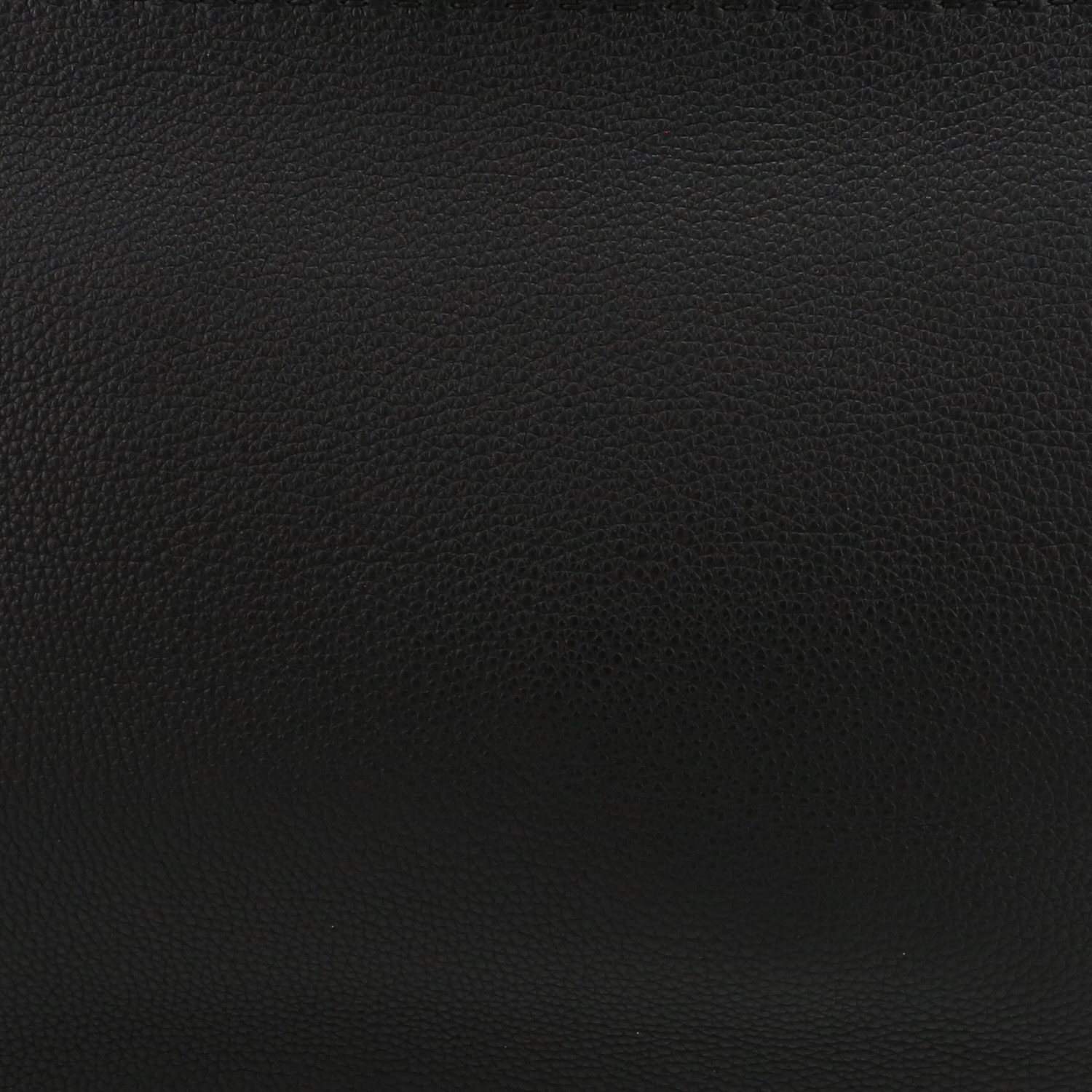 Sac Fendi Peekaboo Selleria grand modèle en cuir grainé noir - Detail D1