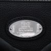 Fendi  Peekaboo Selleria large model  bag  in black grained leather - Detail D9 thumbnail