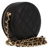 Bolso joya Chanel  Editions Limitées en metal dorado y cuero negro - Detail D6 thumbnail