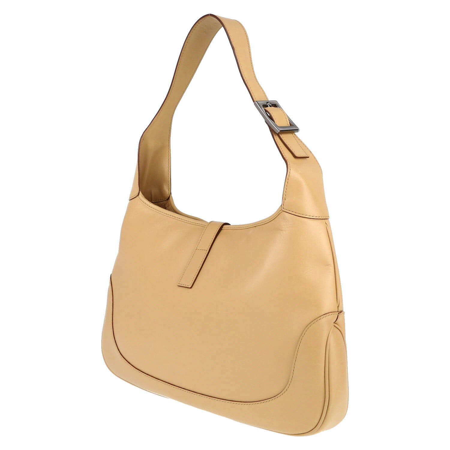 Borsa Gucci  Jackie in pelle beige - Detail D5
