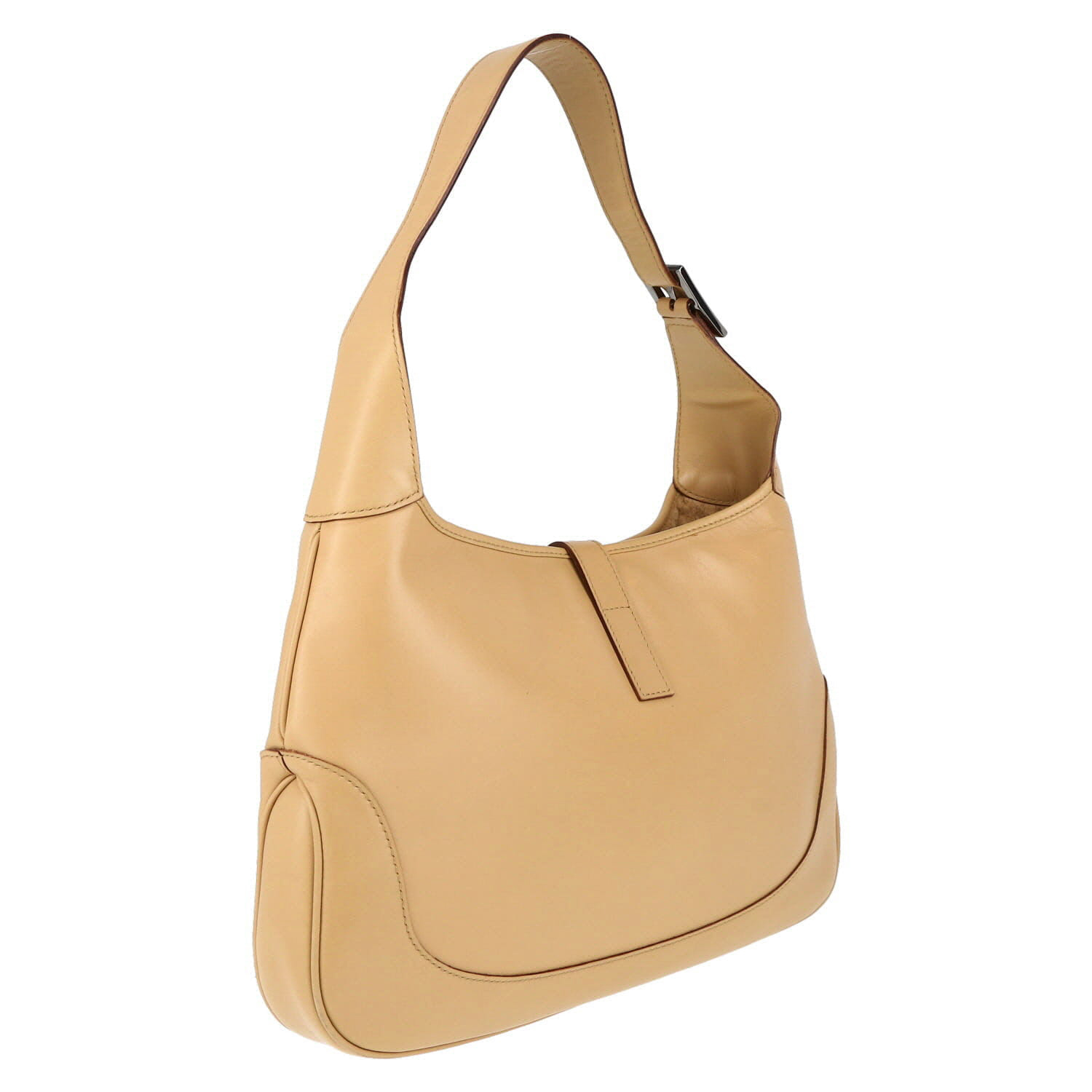 Sac à main Gucci  Jackie en cuir beige - Detail D6